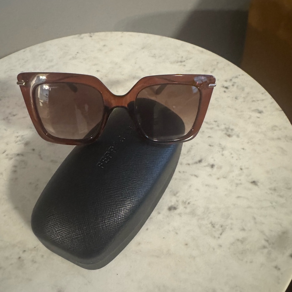 Salvatore Ferragamo Women's Brown Gradient Square Sunglasses